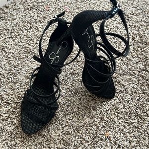 Jessica Simpson Sandals. Look at the pattern detail